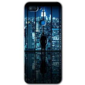 Xiaomi Mi 8 Lite Şehir Manzarası Baskılı Uyumlu Silikon Kılıf