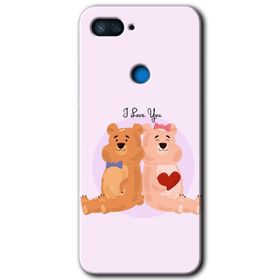 Xiaomi Mi 8 Lite Sevgili Ayıcık Baskılı Uyumlu Silikon Kılıf