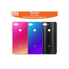 Xiaomi Mi 8 Lite Siyah Arka Kapak