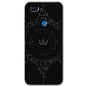 Xiaomi Mi 8 Lite Siyah Mandala 1 Baskılı Uyumlu Silikon Kılıf
