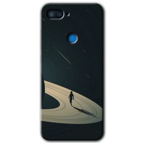 Xiaomi Mi 8 Lite Space Planet Baskılı Uyumlu Silikon Kılıf