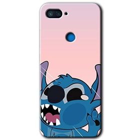 Xiaomi Mi 8 Lite Stitch Baskılı Uyumlu Silikon Kılıf
