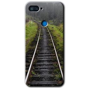 Xiaomi Mi 8 Lite Tren Yolu Baskılı Uyumlu Silikon Kılıf