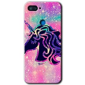 Xiaomi Mi 8 Lite Unicorn Kristal Baskılı Uyumlu Silikon Kılıf