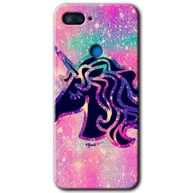 Xiaomi Mi 8 Lite Unicorn Kristal Baskılı Uyumlu Silikon Kılıf