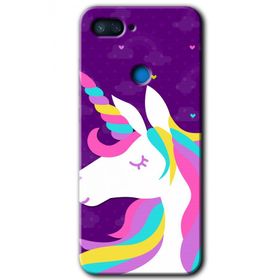 Xiaomi Mi 8 Lite Unicorn Sleep Baskılı Uyumlu Silikon Kılıf