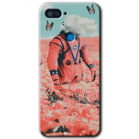 Xiaomi Mi 8 Lite Uzay Bahçesi Baskılı Uyumlu Silikon Kılıf