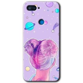 Xiaomi Mi 8 Lite Uzaylı Kız Baskılı Uyumlu Silikon Kılıf