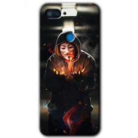 Xiaomi Mi 8 Lite V for Fire Baskılı Uyumlu Silikon Kılıf