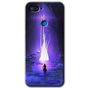 Xiaomi Mi 8 Lite Wanderer Silhouette Baskılı Uyumlu Silikon Kılıf