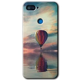 Xiaomi Mi 8 Lite Zeplin Baskılı Uyumlu Silikon Kılıf