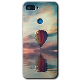 Xiaomi Mi 8 Lite Zeplin Baskılı Uyumlu Silikon Kılıf