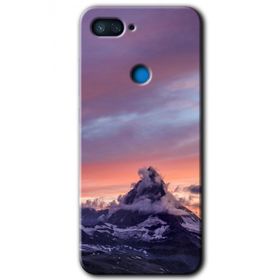 Xiaomi Mi 8 Lite Zirve Baskılı Uyumlu Silikon Kılıf