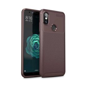 Xiaomi Mi 8 Negro Kahverengi Silikon Kılıf