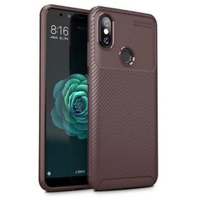 Xiaomi Mi 8 Negro Kahverengi Silikon Kılıf