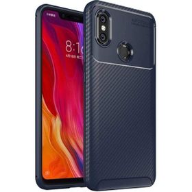 Xiaomi Mi 8 Negro Lacivert Silikon Kılıf