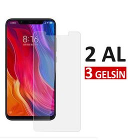 Xiaomi Mi 8 Temperli Ekran Koruyucu Uyumlu Kırılmaz Cam