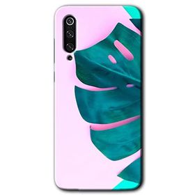 Xiaomi Mi 9 3D Yaprak Baskılı Uyumlu Silikon Kılıf
