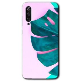 Xiaomi Mi 9 3D Yaprak Baskılı Uyumlu Silikon Kılıf