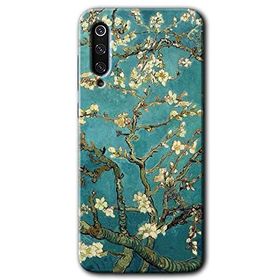 Xiaomi Mi 9 Almond Blossom Baskılı Uyumlu Silikon Kılıf