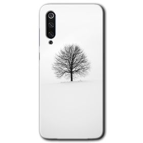 Xiaomi Mi 9 Alone Tree Baskılı Uyumlu Silikon Kılıf