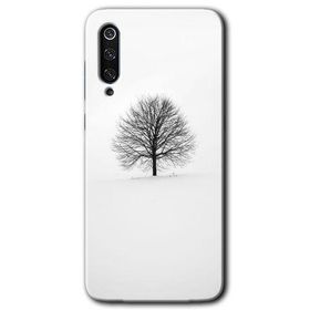 Xiaomi Mi 9 Alone Tree Baskılı Uyumlu Silikon Kılıf
