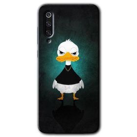 Xiaomi Mi 9 Angry Duck Baskılı Uyumlu Silikon Kılıf