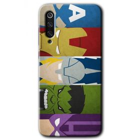Xiaomi Mi 9 Avengers 1 Baskılı Uyumlu Silikon Kılıf
