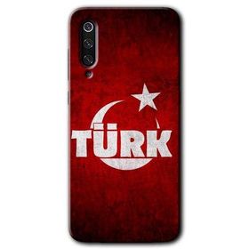 Xiaomi Mi 9 Ayyıldız Türk Baskılı Uyumlu Silikon Kılıf