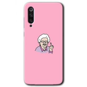 Xiaomi Mi 9 Bad Grandmother Baskılı Uyumlu Silikon Kılıf