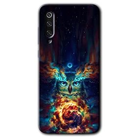 Xiaomi Mi 9 Ballı Baykuş Baskılı Uyumlu Silikon Kılıf