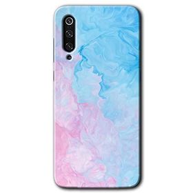 Xiaomi Mi 9 Blue Art Baskılı Uyumlu Silikon Kılıf