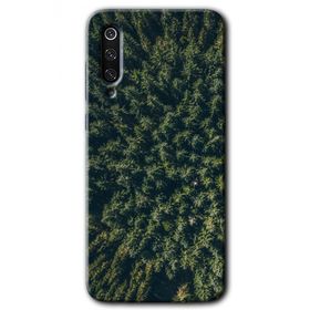Xiaomi Mi 9 Çam Ağacı Ormanı Baskılı Uyumlu Silikon Kılıf