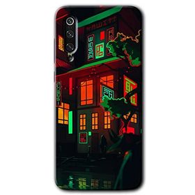Xiaomi Mi 9 China Street Baskılı Uyumlu Silikon Kılıf