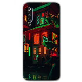 Xiaomi Mi 9 China Street Baskılı Uyumlu Silikon Kılıf