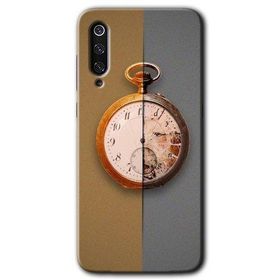 Xiaomi Mi 9 Clocks Artwork Baskılı Uyumlu Silikon Kılıf