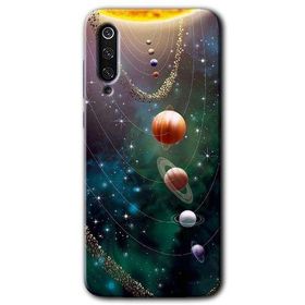 Xiaomi Mi 9 Cosmos Baskılı Uyumlu Silikon Kılıf