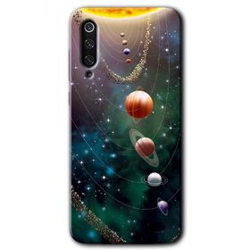 Xiaomi Mi 9 Cosmos Baskılı Uyumlu Silikon Kılıf