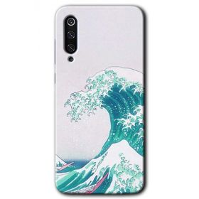 Xiaomi Mi 9 Dalga Baskılı Uyumlu Silikon Kılıf