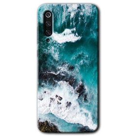 Xiaomi Mi 9 Deniz Kıyısı Baskılı Uyumlu Silikon Kılıf