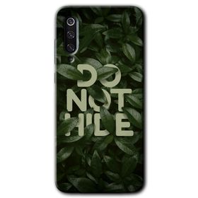 Xiaomi Mi 9 Do Not Hide Baskılı Uyumlu Silikon Kılıf