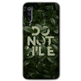 Xiaomi Mi 9 Do Not Hide Baskılı Uyumlu Silikon Kılıf