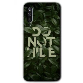 Xiaomi Mi 9 Do Not Hide Baskılı Uyumlu Silikon Kılıf