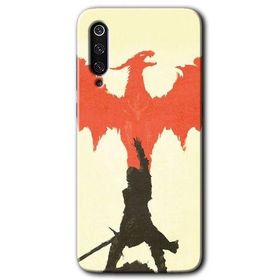 Xiaomi Mi 9 Dragon Hunter 1 Baskılı Uyumlu Silikon Kılıf