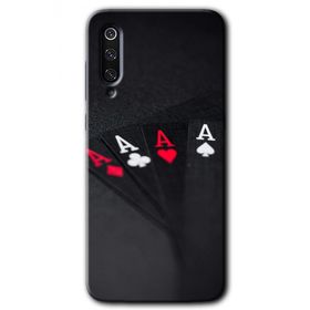 Xiaomi Mi 9 Full As Baskılı Uyumlu Silikon Kılıf
