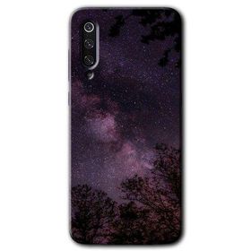 Xiaomi Mi 9 Gece Galaksi Baskılı Uyumlu Silikon Kılıf