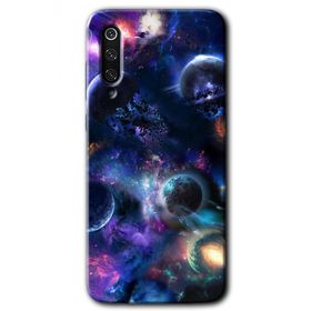 Xiaomi Mi 9 Gezegen Karışımı Baskılı Uyumlu Silikon Kılıf