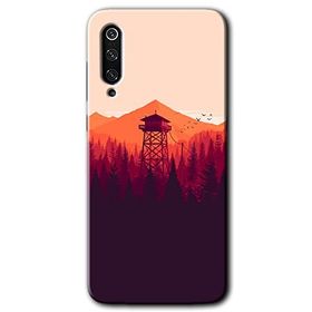 Xiaomi Mi 9 Gözlem Kulesi Baskılı Uyumlu Silikon Kılıf