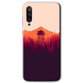 Xiaomi Mi 9 Gözlem Kulesi Baskılı Uyumlu Silikon Kılıf