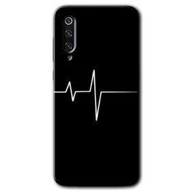 Xiaomi Mi 9 Heart Rytm Baskılı Uyumlu Silikon Kılıf